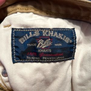 Bill’s Khakis men’s size 37/32 khaki colored